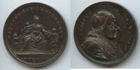 Vatikan Italien-Kirchenstaat Bronzemedaille GX1309 - Papst Clemens XIII. 1758-1769 auf seine Wohltätigkeit -