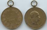 Österreich Kaiserreich Verdienstmedaille Medaille GX457 - Regierungsjubiläum Kaiser Franz Joseph am 2. December 1873 -