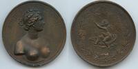 Schweiz Genf Bronzemedaille Venus von Medici GX1298 - Prämierter Wettbewerbsbeitrag für den Concours de Gravure - Venus Brust -