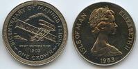 Insel Man One Crown (1 Crown) G2007 - Wright Flyer - 200th Anniversary of Manned Flight - Isle of Man -