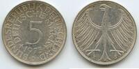 Deutschland Bundesrepublik 5 Mark Silber 1973 D München S0466 - Silberadler Germany Federal Republic Eagle BRD Vorzüglich - Unzirkuliert, leichte...