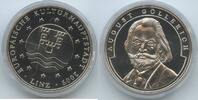 Österreich Oberösterreich Silbermedaille Europäische Kulturhauptstadt PA558 - Linz - August Göllerich -