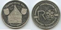 Deutschland Bundesrepublik Baden-Württemberg Medaille Souvenir Medal Token G16341 - Renningen Stadterhebung - Renninger Leistungsschau - Volksbank -