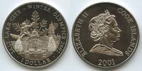 Cook Islands 1 Dollar GS1396 - Salt Lake City Winter Olympics 2002 -