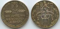Deutschland Bundesrepublik Bayern Medaille PA590 - 25 Jahre B.G. München L.V. Bayern Bund deutscher Baumeister Architekten -