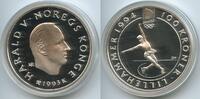 Norwegen 100 Kroner Silber GB1404 - Olympiade 1994 Lillehammer Figure Skating Norway -