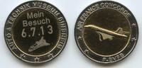 Deutschland Medaille G13376 - Air Franc Concorde F-BVFB - Auto & Technik Museum Sinsheim -
