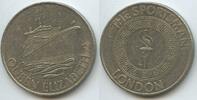 Großbritannien Great Britain United Kingdom Spielmarke Casinomarke Wertmarke PA625 - Casino Token The Sportsman London - Queen Elizabeth 2 -