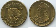 Südafrika Jeton "Gold Reef City" 1 Penny Casino Token T309 - Nashorn - Stephanus Johannes Paul Kruger South Africa -