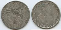 Italien Toskana Florenz 1 Francescone Silber (10 Paoli) GB1263 - Pietro Leopoldo 1765-1790 - Italy Tuscany -