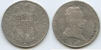 Italien Toskana 1 Francescone Silber (10 Paoli) GB1267 - Ferdinand III. 1790-1801, 1814-1824 - Italy Tuscany -