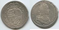Italien Toskana Florenz ½ Francescone Silber (5 Paoli) 1740 PISIS GB1269 - RAR Francis II 1737-1765 - Italy Tuscany TTB, Zainende