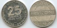 Österreich Oberösterreich Silbermedaille PA724 - 25 Jahre Österreichische Zollfreizonen-Betriebs-AG - Zollfreizone Linz -
