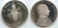 Vatikan Italien-Kirchenstaat Silbermedaille M3529 - In Nomine Domini Papst Paul VI. 1963-1978 -