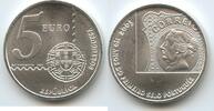 Portugal 5 Euro Silber R10401 - 150 Jahre Briefmarke Portugal -