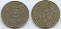 Saudi Arabien 4 Ghirsh G15976 - Saud bin Abdulaziz 1953-1964 Saudi Arabia -