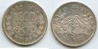 Japan 1000 Yen Silber M#2044 - Olympiade Tokyo Olympic Games -