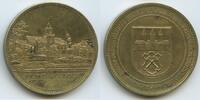 Deutsches Reich Sachsen Messingmedaille versilbert PA853 - 250-jährige Jubiläum der Stadt Johanngeorgenstadt -