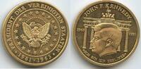 Vereinigten Staaten von Amerika Bronzemedaille M#8151 - John F. Kennedy 35. Präsident der USA - Ich bin eine Berliner -