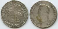 4 Sols Silber 1858 PTS FJ Bolivien M#3373 - Simón Bolívar Bolivia Sehr Schön +, Patina