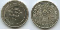 Deutsche Demokratische Republik Medaille PA900 - Siegel der Stadt Wismar 1473 Stadtsiegel -