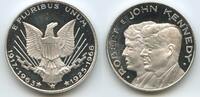 Vereinigten Staaten von Amerika Medaille versilbert PA906 - Robert Kennedy - John F. Kennedy - E pluribus unum -