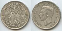 Großbritannien Half Crown (½ Crown) Silber H0536 - King George VI. 1936-1952 Great Britain United Kingdom -