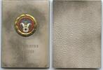 Österreich Bezirksschützenbund Innsbruck Plakette einseitig M#0199 - Schützengilde Hötting Gildemeister Z.G. 61/62 -