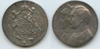 Deutsches Reich Preussen Silbermedaille G16440 - Ehejubiläums-Medaille Silberhochzeit Wilhelm II. Auguste Victoria -