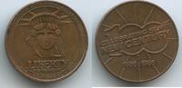 Vereinigten Staaten von Amerika USA Medaille Souvenir Token G11286 - Statue of Liberty - 100 Year Seats Centennial Statue of Liberty -