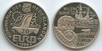 Niederlande Königreich 20 Euro Silbermedaille G12136 - Willem Barentsz Nova Zembla 1597 - Segelschiff Eisbär -