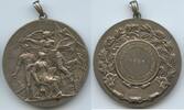 Frankreich France Bronzemedaille versilbert GX368 - Expositions Départementale du Travail de Dax -