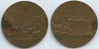Österreich Kaiserreich Große Bronzemedaille GY298 - 600 jährige Jubiläum des Salzabbaues in Hallstadt -