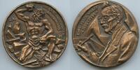 Italien Bozen Riesen Bronzemedaille A238 - 100. Geburtstag Karl Felix Wolff geb. 1879 Südtiroler Volkskundler -
