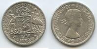 Australien One Florin Silber H0126 - Queen Elizabeth II. Australia -