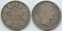1 Gulden Silber 1841 Bayern München S0135 - Ludwig I. 1825-1848 Sehr schön, Patina