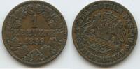 Herzogtum Nassau 1 Kreuzer 1859 G14294 - Adolph 1839-1866 TTB