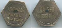 Unbestimmt Pfandmarke Wertmarke Jeton Token G11050 - Kaiser Flaschen Pfand - Limonade Pfand-Flasche -