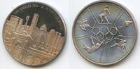 Vereinigten Staaten von Amerika USA Silbermedaille 1984 M#7317 - Los Angeles Olympische Sommerspiele 1980 SPL, tolle Patina