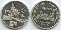 Deutschland Bronzemedaille versilbert G15283 - DB 150 Jahre Eisenbahn in West-Deutschland - Düsseldorf Erkrath -
