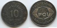 Belgien Silbermedaille M#6535 - Intermarket Factoring 1971-1981 Factors Chain international (FCI) -