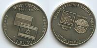 Europa - Israel 3 Euro PA055 - 50 Jahre Partner Europa - Israel - Stadt Halver - Pardess Hanna-Karkur -