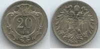 Österreich Kaiserreich 20 Heller G4106 - Franz Joseph I. 1848-1916 Austria -