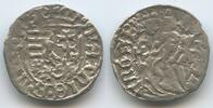 RDR Ungarn Kremnitz 1 Denar Silber M#6173 - Matthias I. Corvinus 1458-1490 - Mátyás Hunyadi -