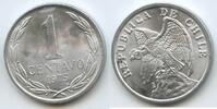 Chile 1 Centavo 1975 S° G9865 - Anden-Condor - Andean Condor on Rock Fast unzirkuiert