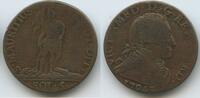 Italien Sardinien 5 Soldi G0956 - Vittorio Amadeo III.1773-1796 RAR -