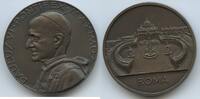 Vatikan Italien-Kirchenstaat Bronzemedaille M#8463 - Papst Paul VI. 1963-1978 - Roma Petersdom Rom -