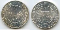 Italien Republik 1 Lira Silber G7650 - History of the Lire - 1 Lire of 1951 Italy -