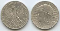 Polen Rzeczpospolita Polska 5 Zlotych (5 Zloty) Silber H0512 - Polonia Queen Jadwiga Polskich Polska First Republic Poland -