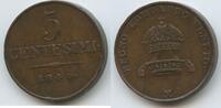 Österreich Italien Lombardei 5 Centesimi G5635 - Franz Joseph I. 1848-1916 Lombardy-Venetia Italian States -